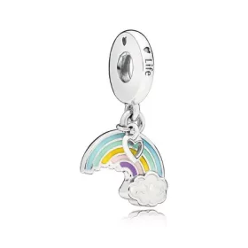 PANDORA Rainbow of Love Charm, Mixed Enamel Dangle - 797016ENMX PANDORA Rainbow of Love Charm, Mixed Enamel Dangle - 797016ENMX