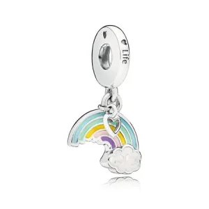 (image for) PANDORA Rainbow of Love Charm, Mixed Enamel Dangle - 797016ENMX