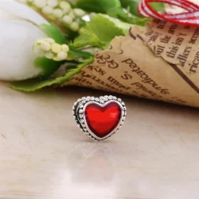PANDORA Red Heart Charm - PD0033-1 PANDORA Red Heart Charm - PD0033-1