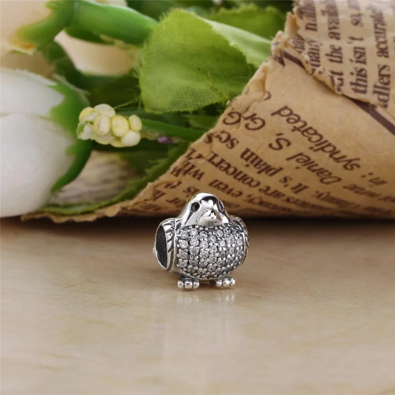 (image for) PANDORA Red Robin Charm - 791731CZR - View 2