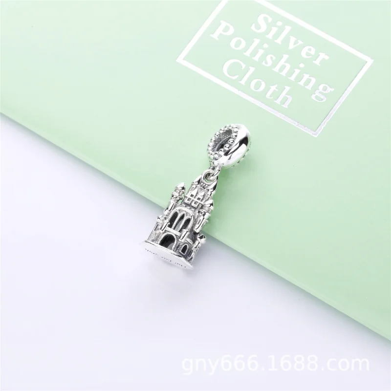 (image for) PANDORA Regal Castle Dangle Charm, Clear CZ - 797651CZ - View 4