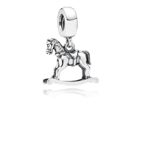PANDORA Rocking Horse Dangle Charm - 791413 PANDORA Rocking Horse Dangle Charm - 791413