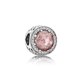 PANDORA Rosy Radiant Hearts Charm - 791725NBP