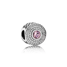 PANDORA Rosy Radiant Splendour Charm - 791763NBP PANDORA Rosy Radiant Splendour Charm - 791763NBP