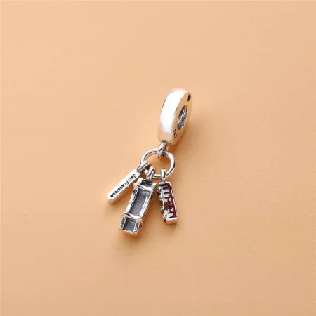 PANDORA San Francisco Highlights Dangle Charm, Red Enamel - 797218EN09