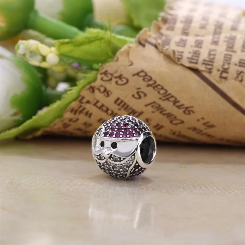 (image for) PANDORA Santa Claus head Charm - 796385CZR - View 3