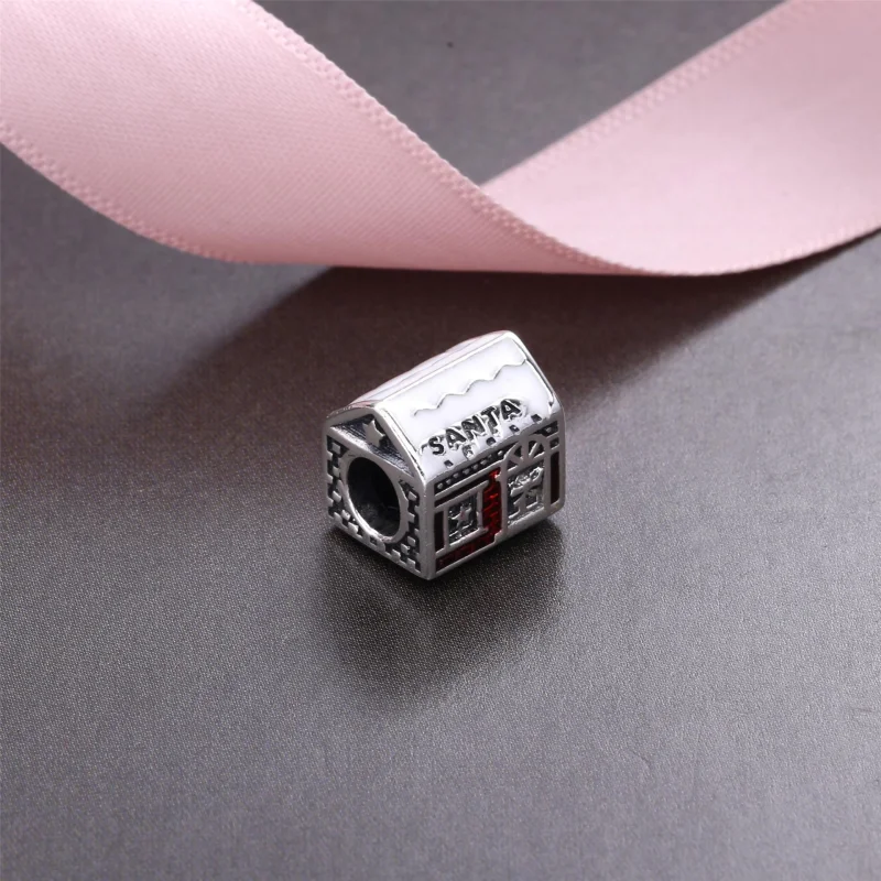 (image for) PANDORA Santa&rsquo;s Grotto Charm - 792003ENMX - View 3
