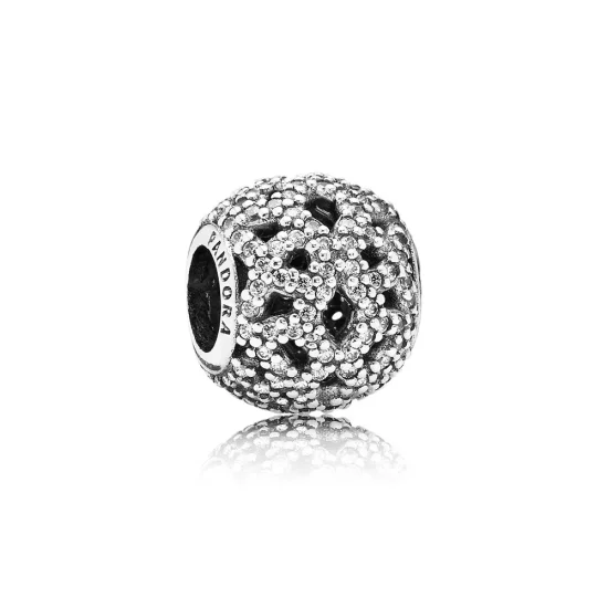 PANDORA Shimmering Lace, Clear Cz Charm - 791284CZ
