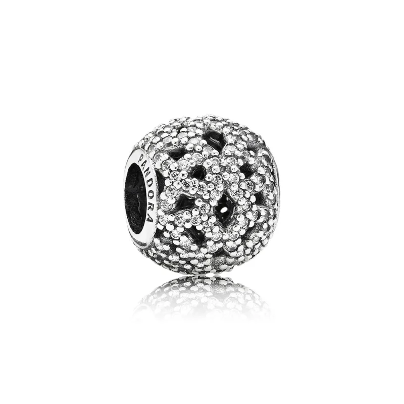 (image for) PANDORA Shimmering Lace, Clear Cz Charm - 791284CZ - Product Image