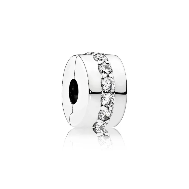 (image for) PANDORA Shining Path Clip - 791972CZ - Product Image