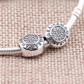 PANDORA Signature Charm - 791414CZ PANDORA Signature Charm - 791414CZ