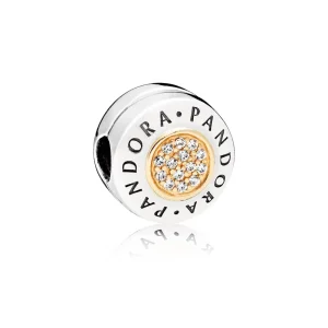 (image for) PANDORA Signature Clear CZ Clip - 796229CZ