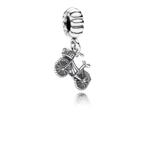 (image for) Pandora Silver Bicycle Pendant Charm - 791266