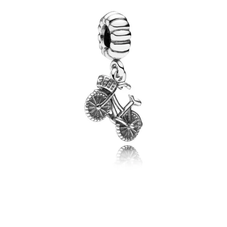 Pandora Silver Bicycle Pendant Charm - 791266 Pandora Silver Bicycle Pendant Charm - 791266