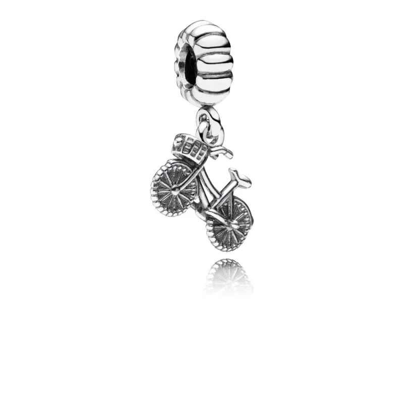 (image for) Pandora Silver Bicycle Pendant Charm - 791266 - Product Image