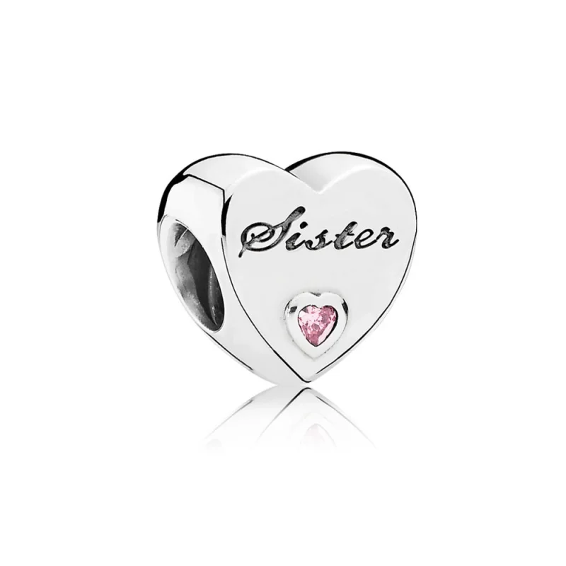 (image for) PANDORA Sister's Love Charm - 791946PCZ - Product Image