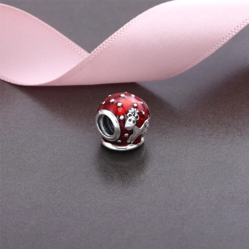 (image for) PANDORA Snow Globe Charm - 791228EN12 - View 3
