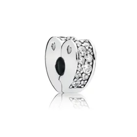 PANDORA Sparkling Arcs of Love Clip, Clear CZ - 797020CZ PANDORA Sparkling Arcs of Love Clip, Clear CZ - 797020CZ