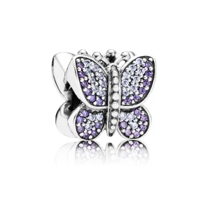 (image for) PANDORA Sparkling Butterfly Charm - 791257ACZ