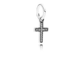 PANDORA Sparkling Faith Pendant Charm - 791310CZ PANDORA Sparkling Faith Pendant Charm - 791310CZ