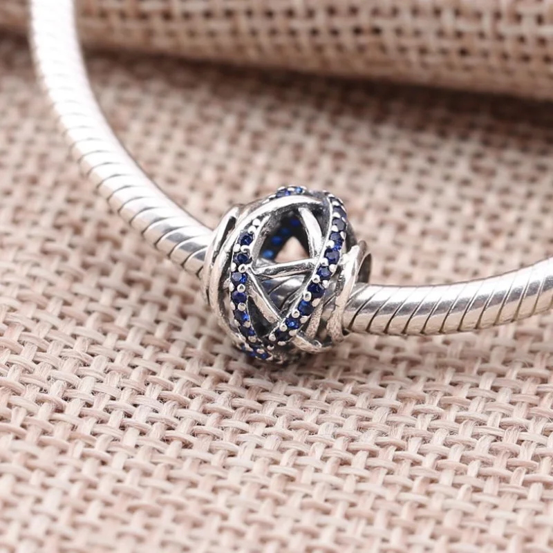 (image for) PANDORA Sparkling Galaxy Openwork Charm - 791388CZ - View 3