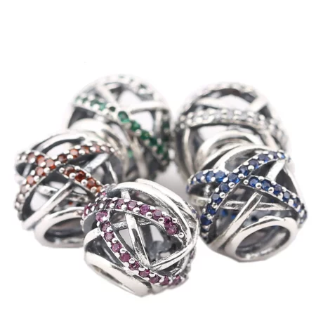 PANDORA Sparkling Galaxy Openwork Charm - 791388CZ