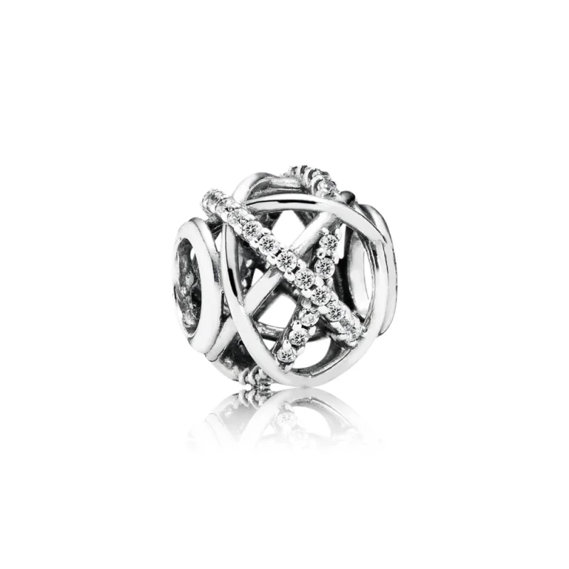 (image for) PANDORA Sparkling Galaxy Openwork Charm - 791388CZ - Product Image
