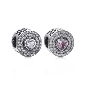 PANDORA Sparkling Heart Charm - PX00190-1