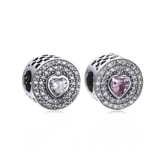 PANDORA Sparkling Heart Charm - PX00190-1
