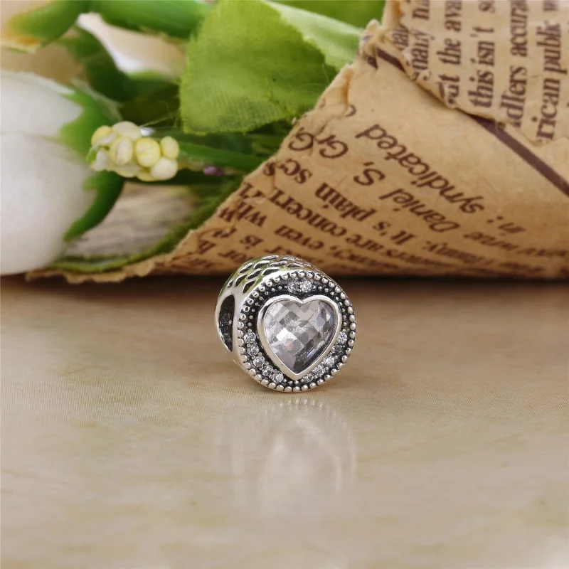 (image for) PANDORA Sparkling Heart Charm - PX00210-1 - View 2