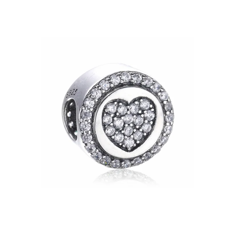 (image for) PANDORA Sparkling Heart Charm - PX00242-1B - Product Image