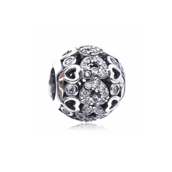 PANDORA Sparkling Heart Charm - PX00276-1