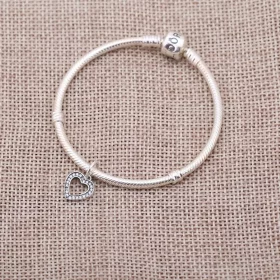 PANDORA Sparkling Heart Pendant Charm - 791304CZ PANDORA Sparkling Heart Pendant Charm - 791304CZ