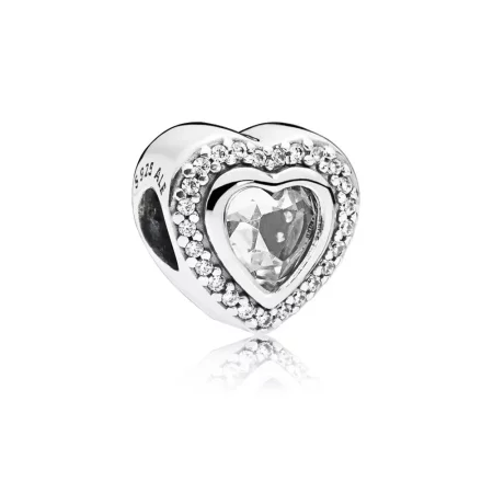 PANDORA Sparkling Love Charm, Clear CZ - 797608CZ