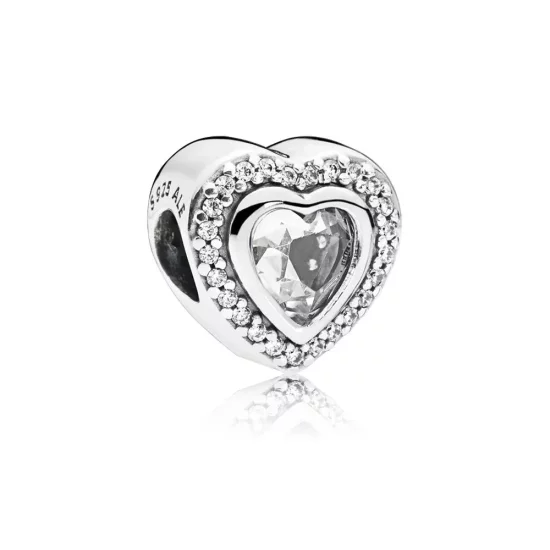 PANDORA Sparkling Love Charm, Clear CZ - 797608CZ