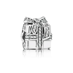 (image for) PANDORA Sparkling Present Charm - 791400CZ