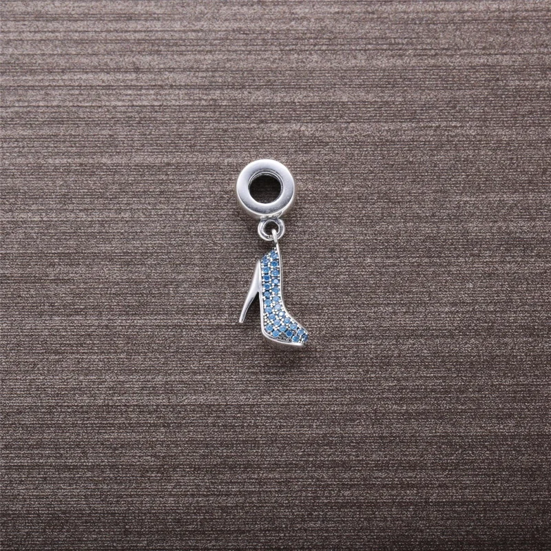 (image for) PANDORA Sparkling Stiletto Pendant Charm - 791536CZ - View 2