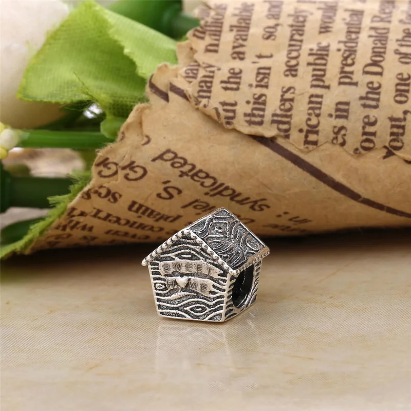 (image for) PANDORA Spring Bird House Charm - 797045 - View 4