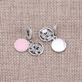 PANDORA Springtime Pendant Charm - 791843EN40 PANDORA Springtime Pendant Charm - 791843EN40