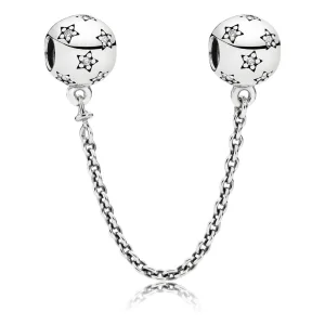 (image for) PANDORA Star Silver Safety Chain - 791782CZ