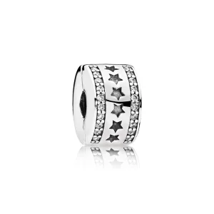 (image for) PANDORA Starry Formation Clip, Clear CZ - 796381CZ