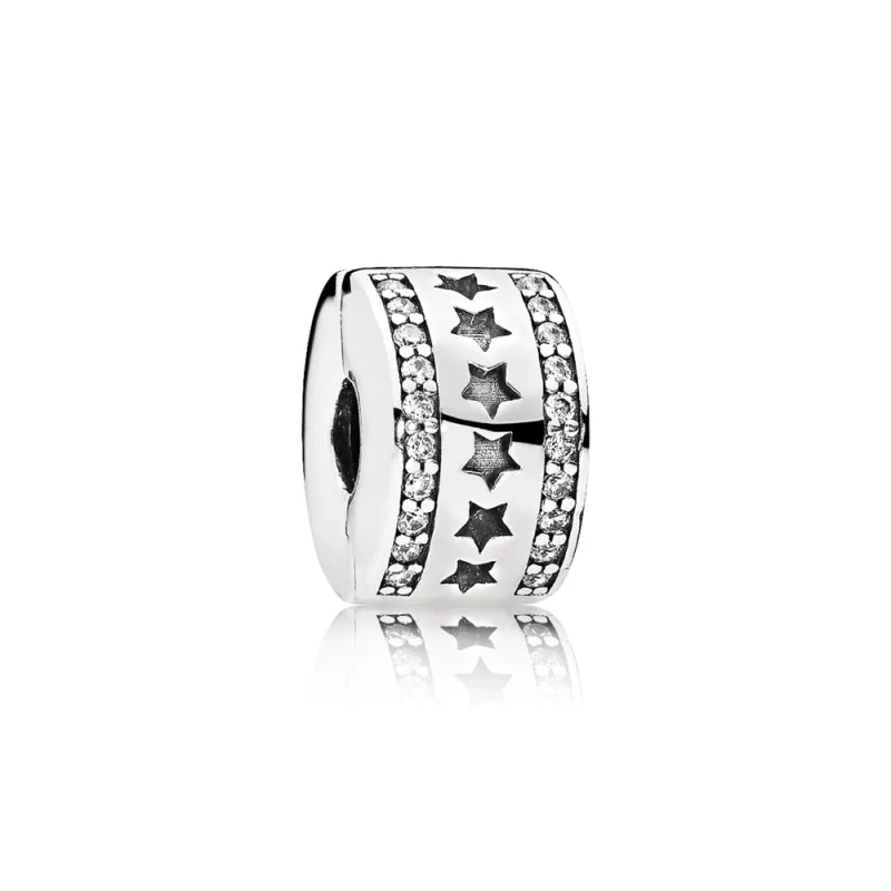 (image for) PANDORA Starry Formation Clip, Clear CZ - 796381CZ - Product Image
