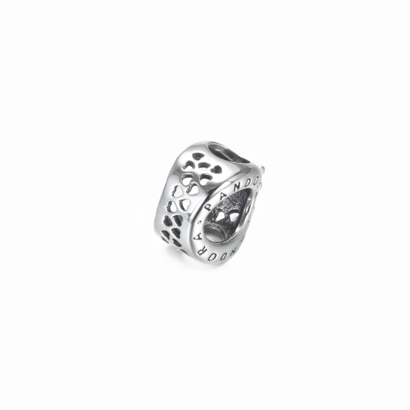 (image for) PANDORA Sterling Silver "O" Crown Charm - 797401 - View 4