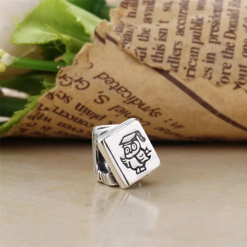 (image for) PANDORA Study Books With Owl Charm - 790536 - View 2