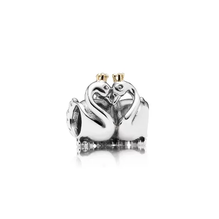 PANDORA Swan Embrace Charm - 791189 PANDORA Swan Embrace Charm - 791189