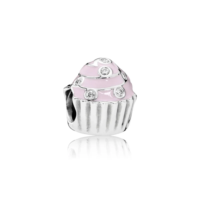(image for) PANDORA Sweet Cupcake Charm - 791891EN68 - Product Image