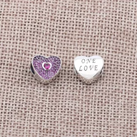 PANDORA Sweet Heart Charm - 791555CZS