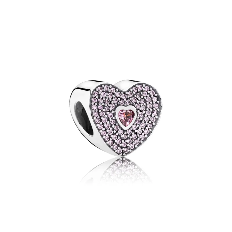 (image for) PANDORA Sweet Heart Charm - 791555CZS - Product Image