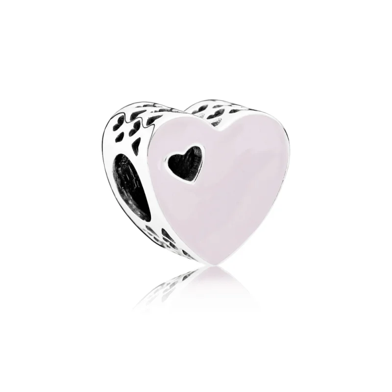 (image for) PANDORA Sweet Love Heart Charm - 791812EN40 - Product Image