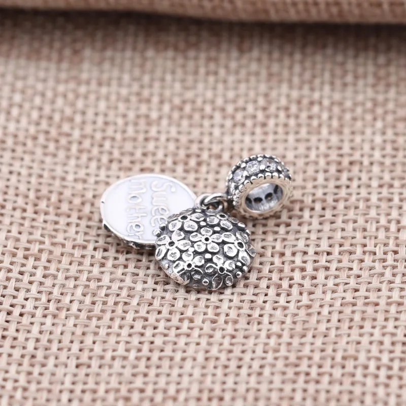 (image for) PANDORA Sweet Mother Pendant Charm - 791285CZ - View 4